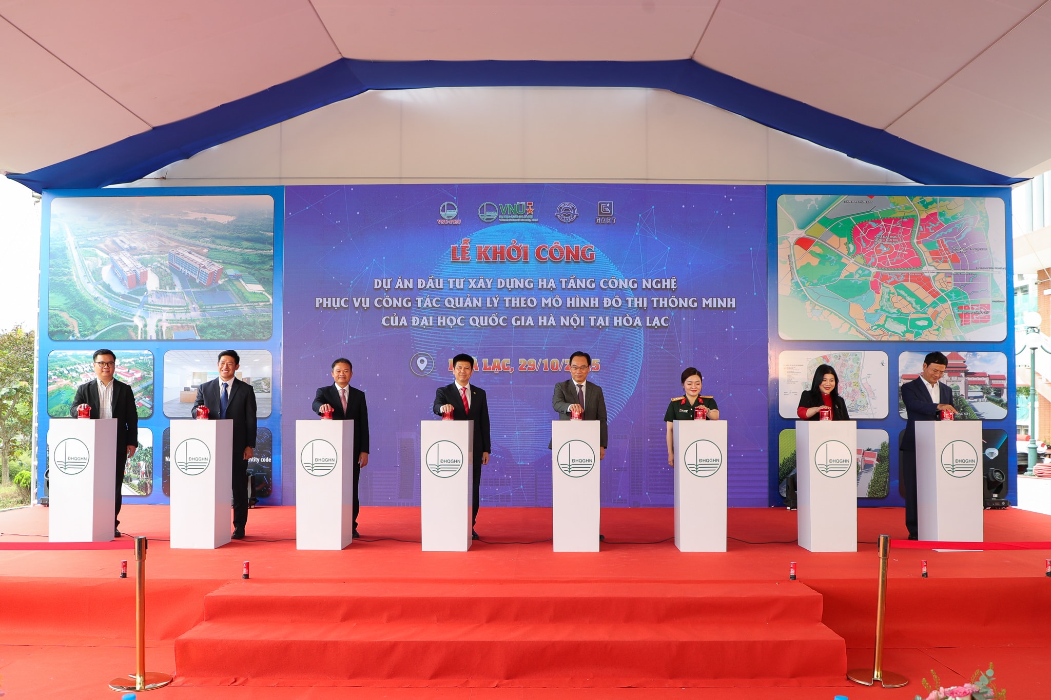 Bước tiến mới trong chiến lược xây dựng Thành phố Đại học thông minh Hòa Lạc