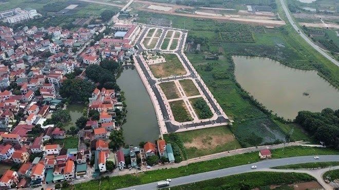 Giá đất nền khu vực ven Hà Nội tăng đáng kể, có nơi tăng tới 84% so với cùng kỳ năm trước.