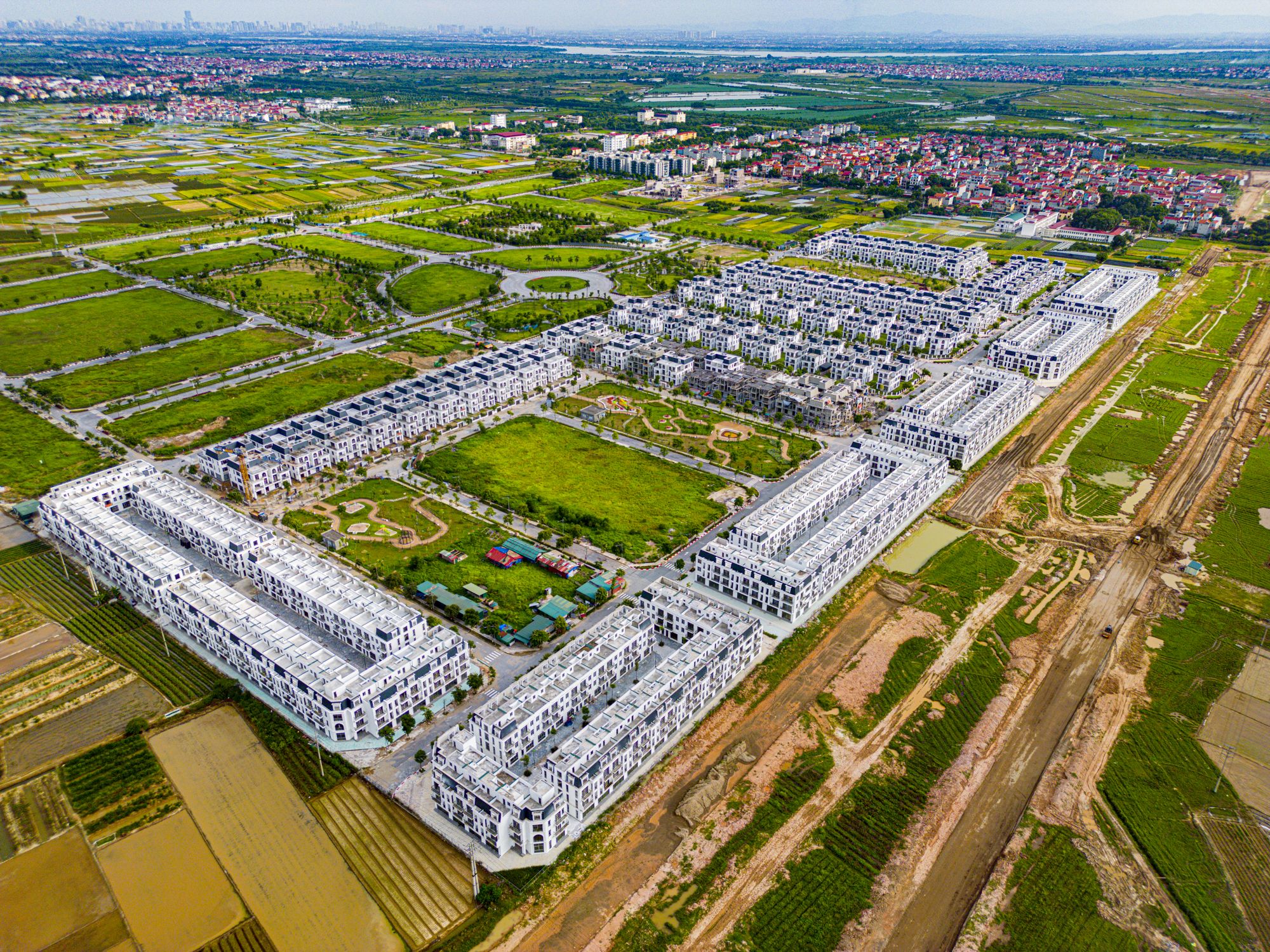 Bất động sản Mê Linh hồi sinh ngoạn mục