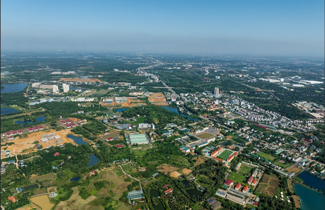 Hòa Lạc - Trung tâm cư trú mới của tầng lớp cư dân tri thức (Ảnh: Grand M).